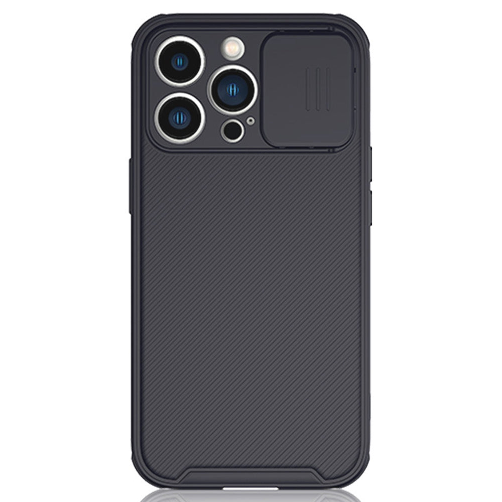 For iPhone 13 Pro 6.1 inch Cell Phone Case PC+TPU Mobile Cover Compatible with MagSafe Slide Camera Protection Shell