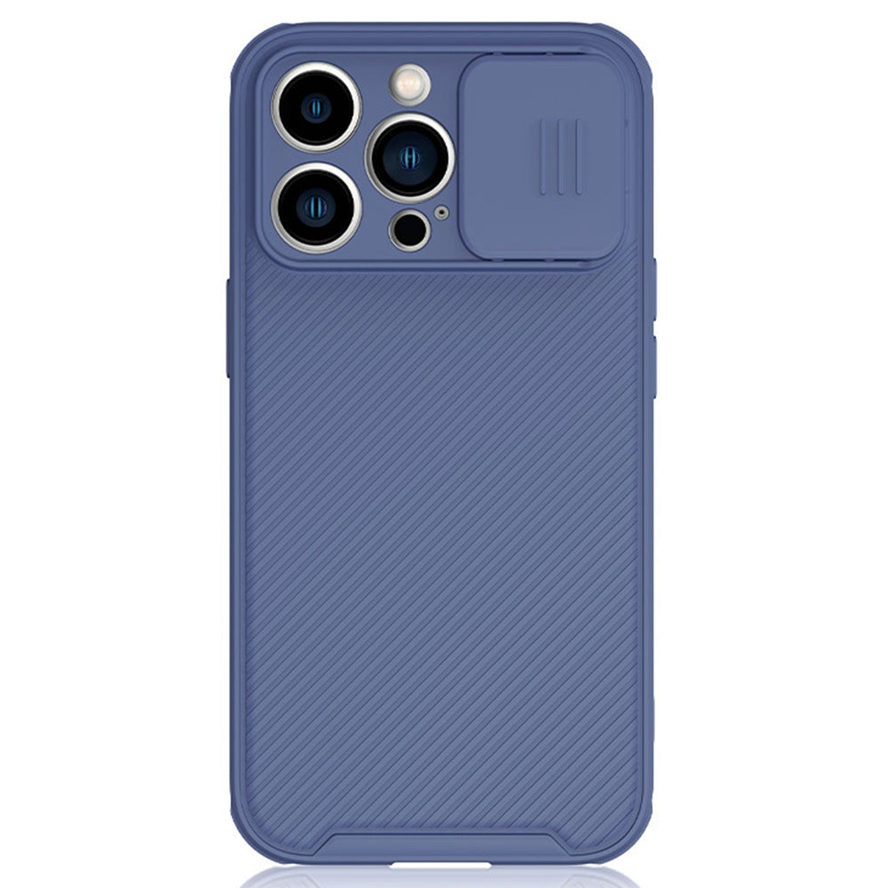 For iPhone 13 Pro 6.1 inch Cell Phone Case PC+TPU Mobile Cover Compatible with MagSafe Slide Camera Protection Shell