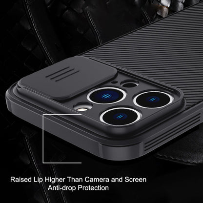 For iPhone 13 Pro 6.1 inch Cell Phone Case PC+TPU Mobile Cover Compatible with MagSafe Slide Camera Protection Shell