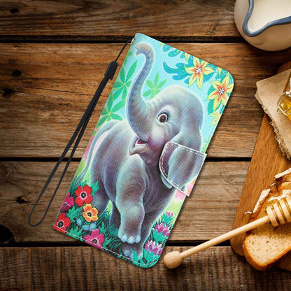 For Samsung Galaxy A12 Cross Texture Full Protection Stand Wallet Case Pattern Printing PU Leather Phone Cover