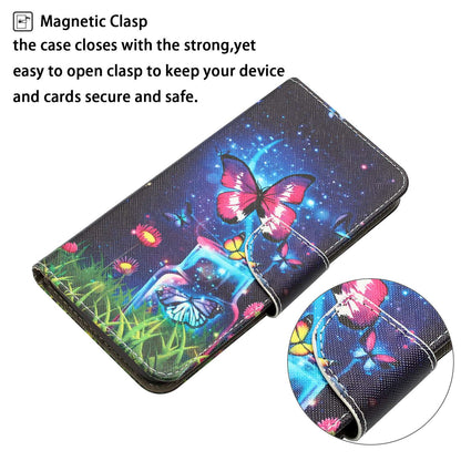 For Samsung Galaxy A12 Cross Texture Full Protection Stand Wallet Case Pattern Printing PU Leather Phone Cover