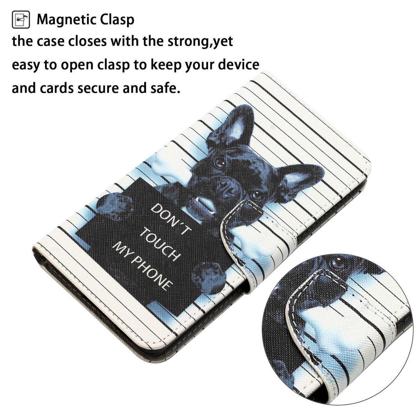 For Samsung Galaxy A52 4G / 5G / A52s 5G Pattern Printing Stand Wallet Cover Cross Texture PU Leather Anti-drop Phone Case
