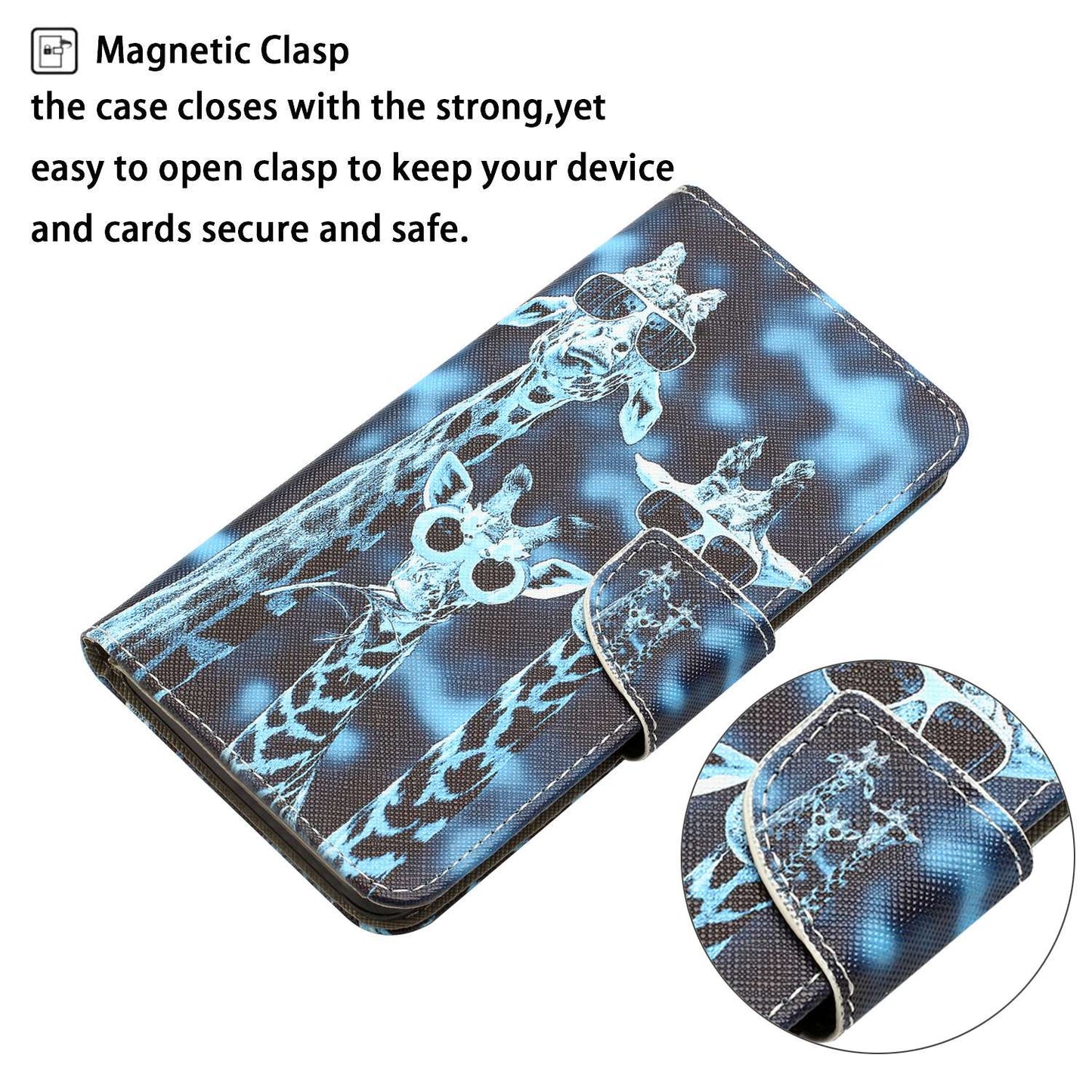 For Samsung Galaxy A52 4G / 5G / A52s 5G Pattern Printing Stand Wallet Cover Cross Texture PU Leather Anti-drop Phone Case