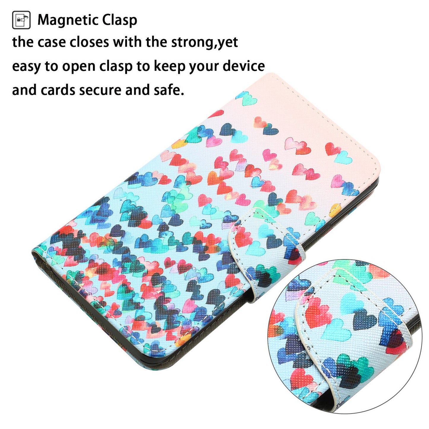 For Samsung Galaxy A52 4G / 5G / A52s 5G Pattern Printing Stand Wallet Cover Cross Texture PU Leather Anti-drop Phone Case