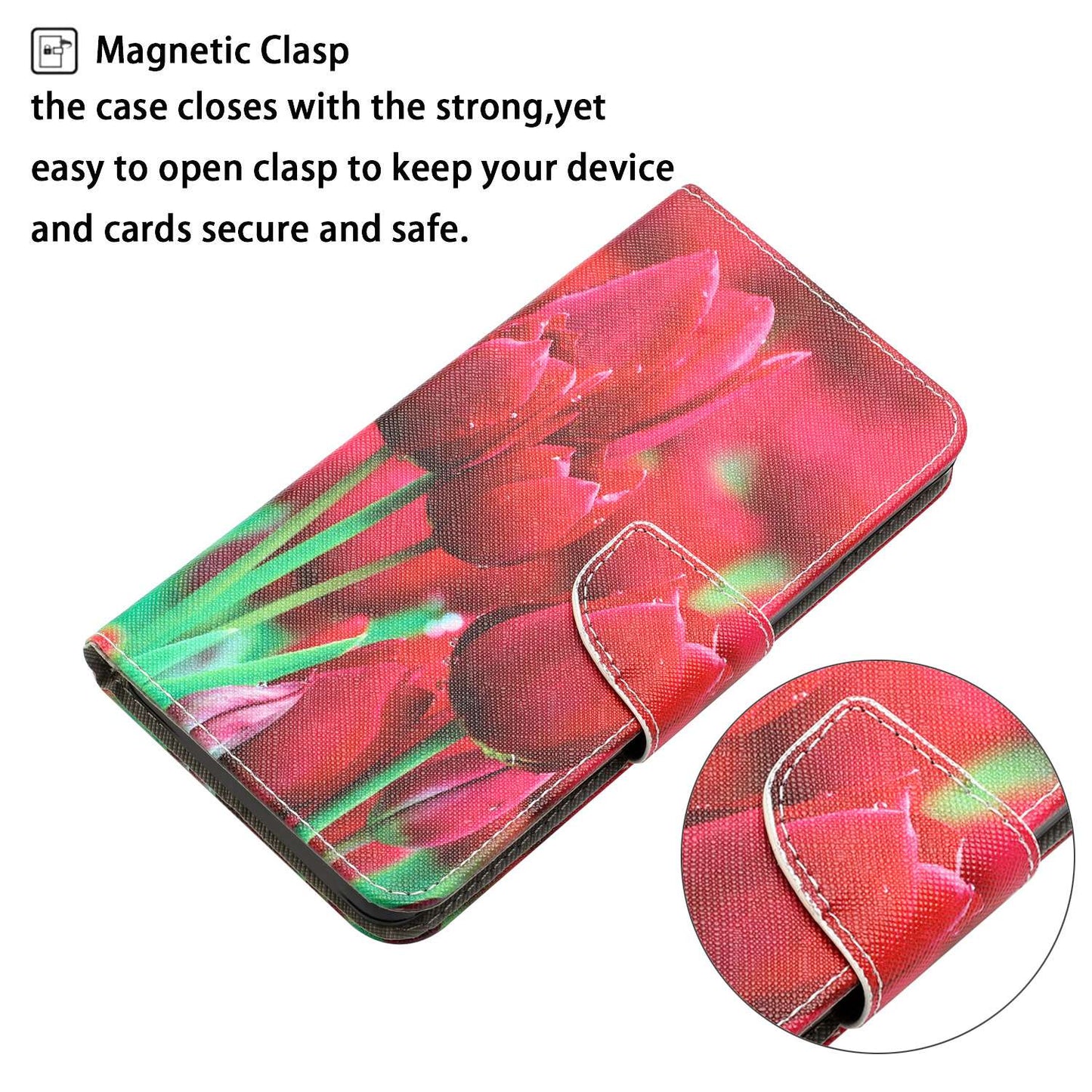 For Samsung Galaxy A52 4G / 5G / A52s 5G Pattern Printing Stand Wallet Cover Cross Texture PU Leather Anti-drop Phone Case