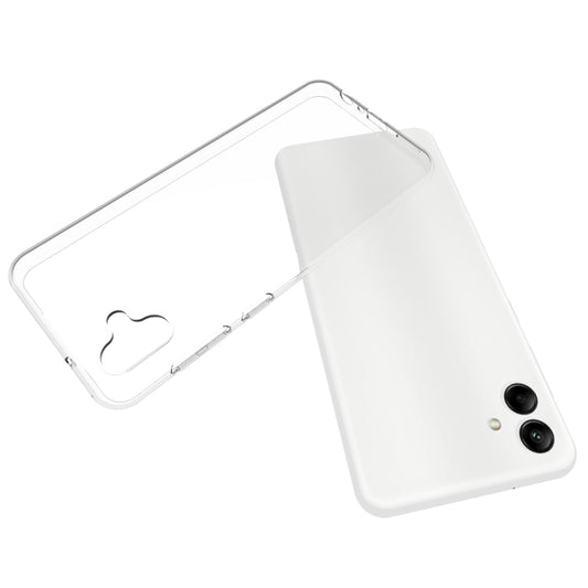 10Pcs / Pack For Samsung Galaxy A04 4G Soft TPU Inner Anti-Watermark Case Transparent Anti-drop Phone Cover