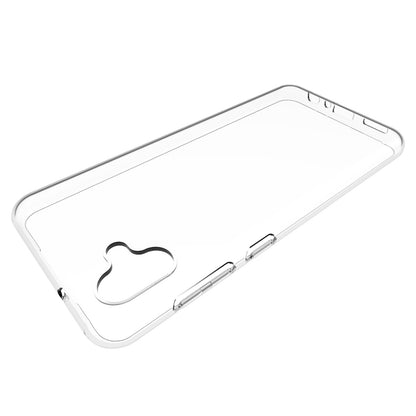 10Pcs / Pack For Samsung Galaxy A04 4G Soft TPU Inner Anti-Watermark Case Transparent Anti-drop Phone Cover
