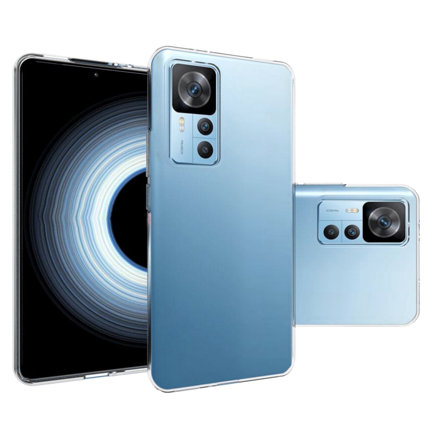 10Pcs / Pack For Xiaomi Redmi K50 Ultra 5G Inner Watermark-Free Shockproof Phone Case Clear TPU Back Cover