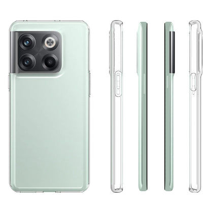 10Pcs / Pack For OnePlus 10T 5G / Ace Pro 5G Anti-scratch Crystal Clear TPU Case Inner Watermark-Free Phone Cover