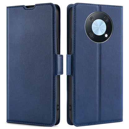 For Huawei Enjoy 50 Pro 4G / nova Y90 4G Dual Magnetic Clasp PU Leather Stand Phone Cover Card Slot Drop-proof Case