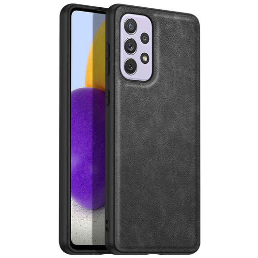 Mobile Phone Cover for Samsung Galaxy A53 5G, Retro PU Leather Coated TPU+PC Phone Shell Anti-scratch Cell Phone Case