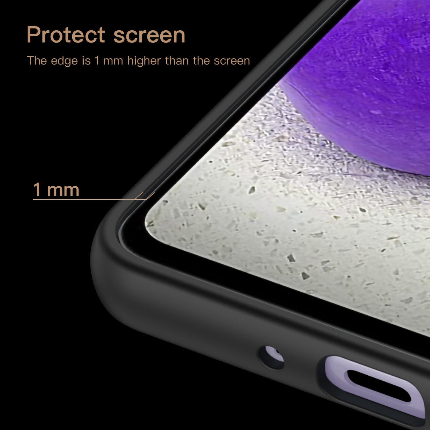 Mobile Phone Cover for Samsung Galaxy A53 5G, Retro PU Leather Coated TPU+PC Phone Shell Anti-scratch Cell Phone Case
