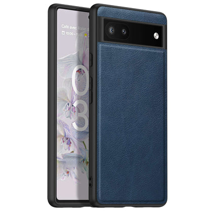 For Google Pixel 6a Retro Phone Case Multi-layer Protection TPU+PC+PU Leather Wear-resistant Phone Back Cover