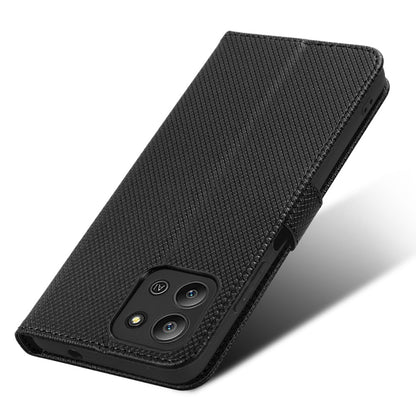 For Infinix Hot 11 2022 4G X675 Magnetic PU Leather Flip Cover Diamond Texture Wallet Stand Full Protective Folio Case