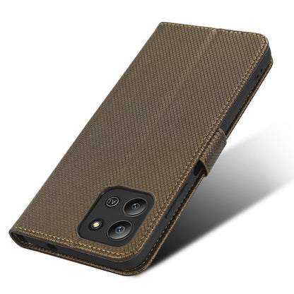 For Infinix Hot 11 2022 4G X675 Magnetic PU Leather Flip Cover Diamond Texture Wallet Stand Full Protective Folio Case