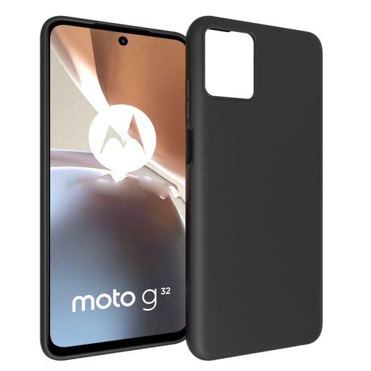 10Pcs / Pack For Motorola Moto G32 4G Thickened Soft TPU Phone Case Anti-fall Protective Phone Back Cover