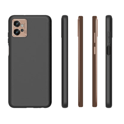 10Pcs / Pack For Motorola Moto G32 4G Thickened Soft TPU Phone Case Anti-fall Protective Phone Back Cover