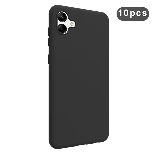 10Pcs / Pack For Samsung Galaxy A04 4G Anti-drop Thickened Soft TPU Phone Case Anti-scratch Protective Back Cover