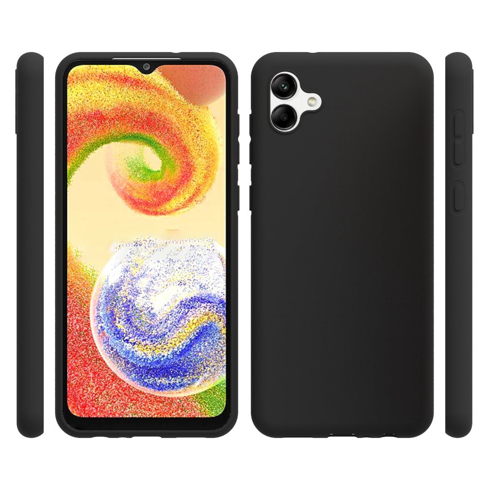 10Pcs / Pack For Samsung Galaxy A04 4G Anti-drop Thickened Soft TPU Phone Case Anti-scratch Protective Back Cover
