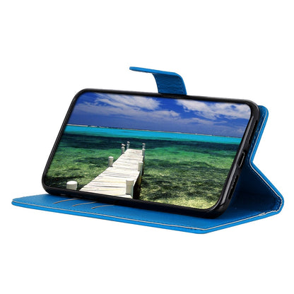 For Huawei Mate 50 4G Stand Function Magnetic Closure Wallet Case Litchi Texture PU Leather Flip Phone Shell