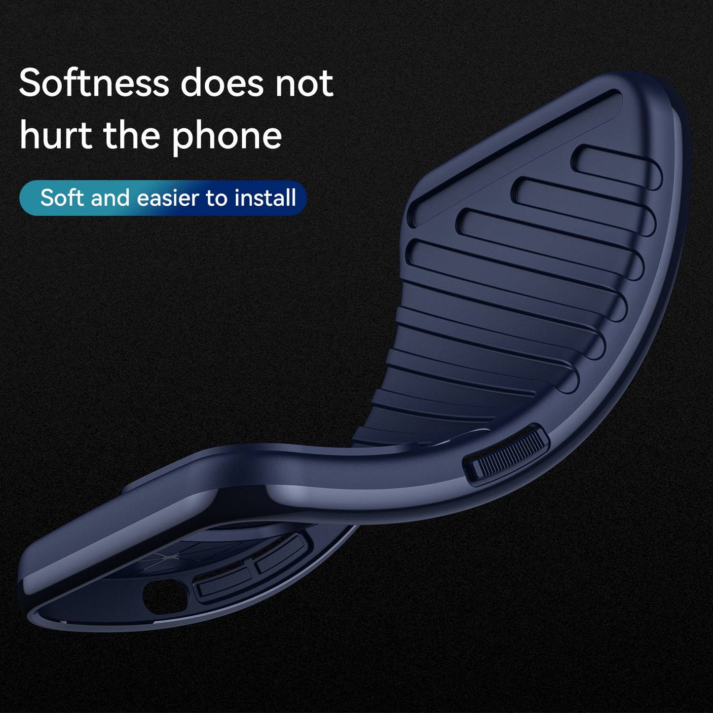 For Samsung Galaxy A04s 4G (164.7 x 76.7 x 9.1 mm) Thunder Series Thickened TPU Soft Phone Case Twill Texture Drop-proof Cover