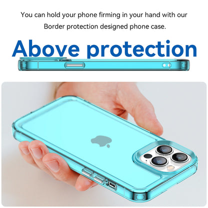 Candy Series for iPhone 13 Pro 6.1 inch Phone Case Wear-resistant Soft TPU Back Cover with Airbag Corner Protection