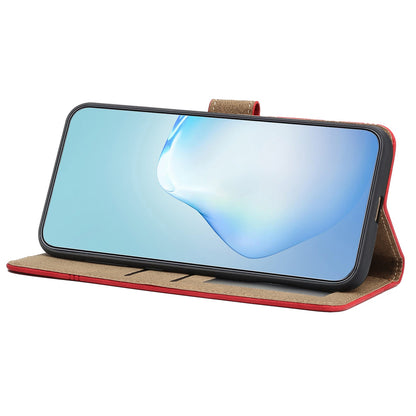For Samsung Galaxy A52s 5G / A52 5G / 4G Skin-touch Feeling PU Leather Wallet Stand Phone Case Vintage Cell Phone Cover with Strap