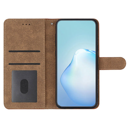 For Samsung Galaxy A52s 5G / A52 5G / 4G Skin-touch Feeling PU Leather Wallet Stand Phone Case Vintage Cell Phone Cover with Strap