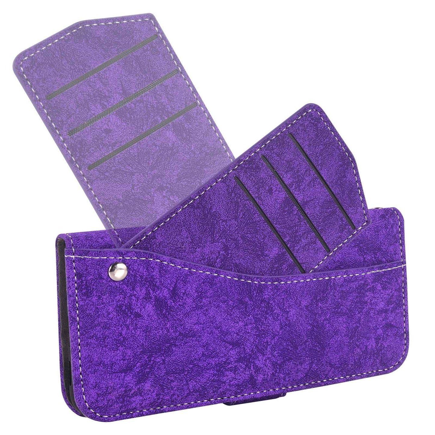 For Samsung Galaxy A52 5G / 4G / A52s 5G Shockproof PU Leather Flip Phone Wallet Case Water-ink Painting Texture with Rotating Card Slots Phone Cover
