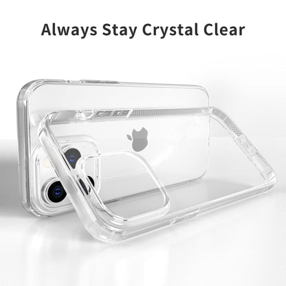 LEEU DESIGN For iPhone 13 Pro 6.1 inch Dust Plug Design 6D Sound Hole Air Cushion Soft TPU Back Case Phone Cover
