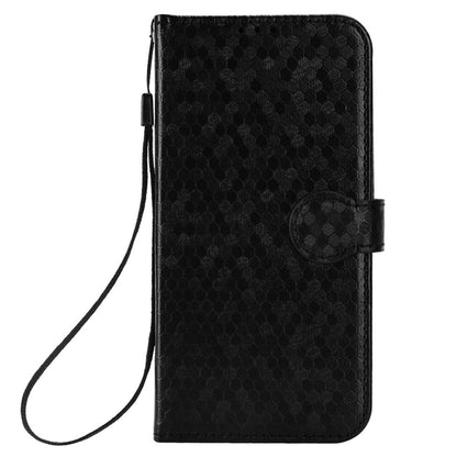 For Oppo Reno8 5G (Global Version) Phone Case Anti-drop Wallet Phone Cover Magnetic Clasp Dot Pattern Imprinted PU Leather Stand Case
