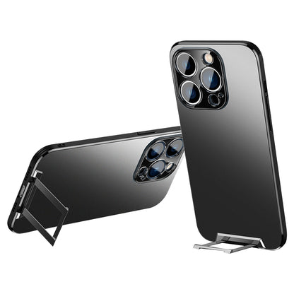 Shockproof Case for iPhone 13 Pro 6.1 inch Anti-Fall Phone Case TPU Acrylic Hard PC Phone Protector with Hidden Kickstand