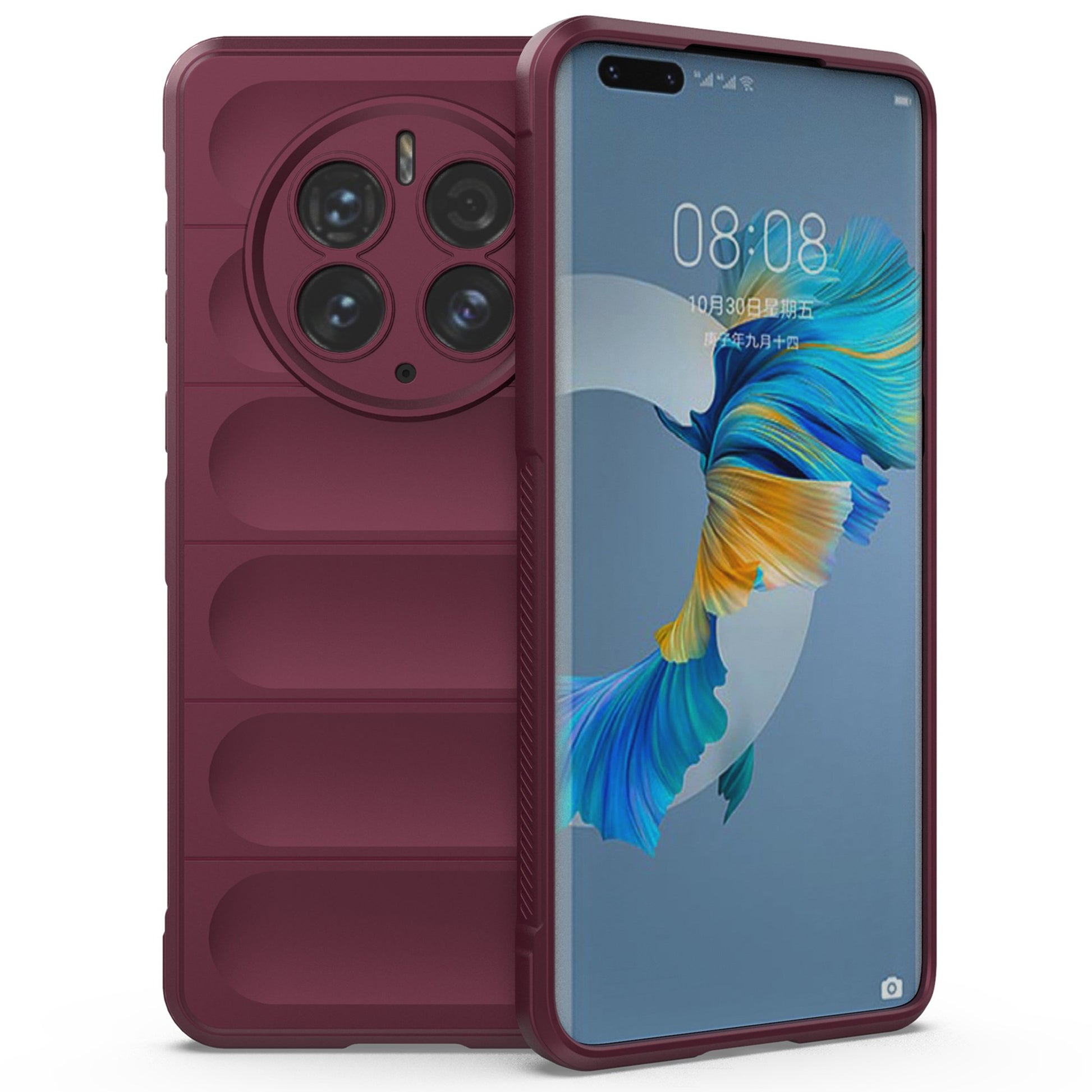 For Huawei Mate 50 Pro 4G Anti-scratch Phone Case Protective Anti-drop Soft TPU Mobile Phone Cover
