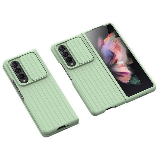 For Samsung Galaxy Z Fold3 5G Phone Case Shockproof Anti-Drop Case Cell Phone PC Cover with Slide Camera Protection