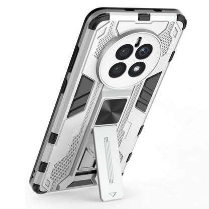 For Huawei Mate 50 4G Kickstand Design Drop-proof Phone Case Anti-scratch Hard PC Soft TPU Hybrid Back Cover