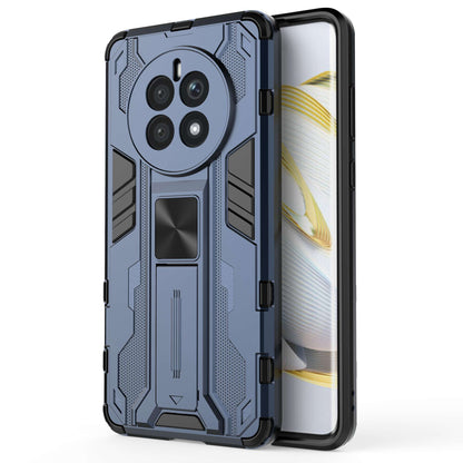 For Huawei Mate 50 4G Kickstand Design Drop-proof Phone Case Anti-scratch Hard PC Soft TPU Hybrid Back Cover