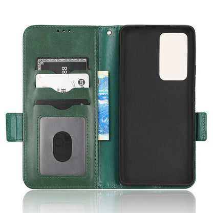 Anti-scratch Phone Case for Xiaomi 12 5G / 12X 5G / 12S 5G, PU Leather Imprinted Triangle Pattern Folio Flip Cover with Wallet Stand