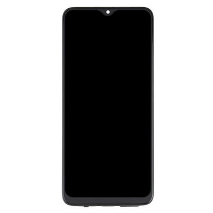 LCD Screen and Digitizer Assembly + Frame for Xiaomi Poco M3 Cell Phone Replacement Parts (Grade C, Without Logo) - Silver