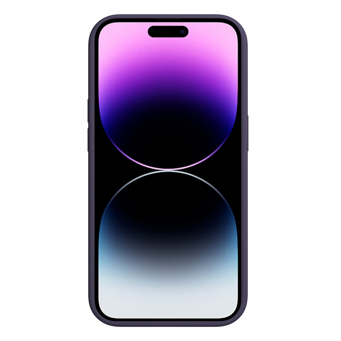 MOMAX for iPhone 14 Pro Max Skin-friendly Phone Case Drop-proof Silicone Cell Phone Cover with Microfiber Lining Compatible with Wireless Charging
