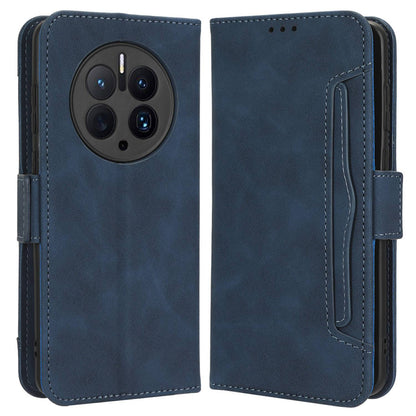For Huawei Mate 50 Pro 4G Full Protection PU Leather Multiple Card Slots Stand Wallet Phone Cover Phone Case