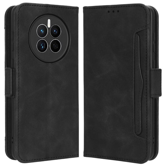For Huawei Mate 50 4G PU Leather Multiple Card Slots Stand Wallet Phone Cover Well-protected Phone Case