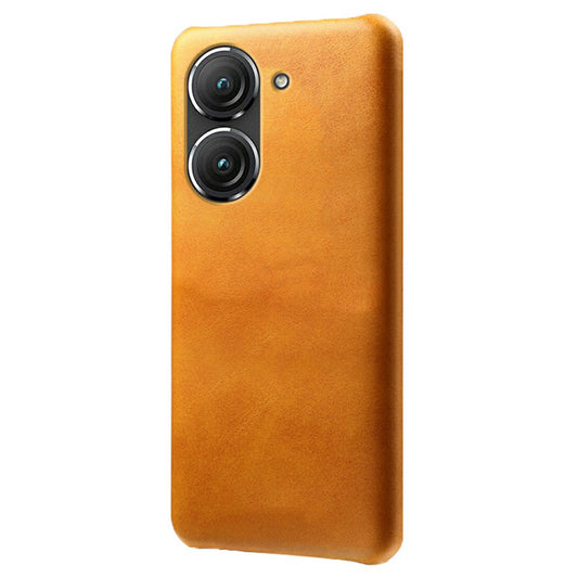 For Huawei Mate 50 4G Calf Texture PU Leather Coated Hard PC Case Anti-Slip Shockproof Protective Phone Cover