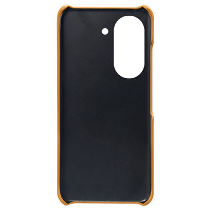 For Huawei Mate 50 4G Calf Texture PU Leather Coated Hard PC Case Anti-Slip Shockproof Protective Phone Cover