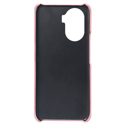 For Honor X40i 5G Slim Shockproof Phone Cover Calf Texture PU Leather Coated Hard PC Anti-Scratch Phone Case