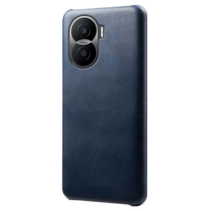 For Honor X40i 5G Slim Shockproof Phone Cover Calf Texture PU Leather Coated Hard PC Anti-Scratch Phone Case