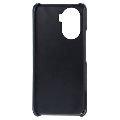 For Honor X40i 5G Slim Shockproof Phone Cover Calf Texture PU Leather Coated Hard PC Anti-Scratch Phone Case