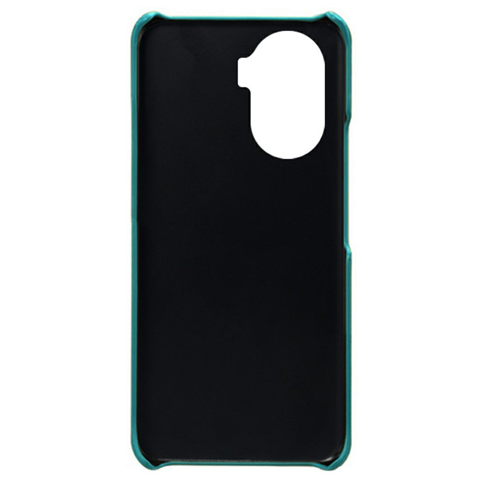For Honor X40i 5G Slim Shockproof Phone Cover Calf Texture PU Leather Coated Hard PC Anti-Scratch Phone Case