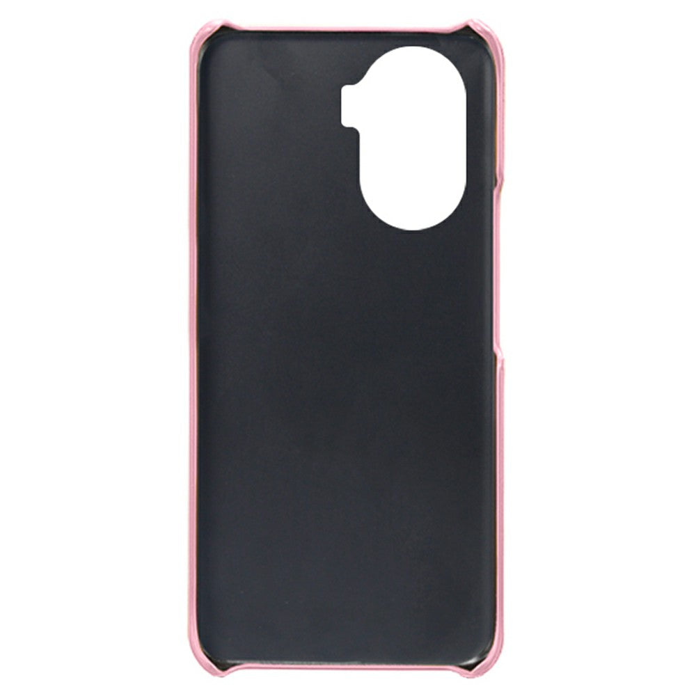 For Honor X40i 5G Dual Card Slots Holder Case PU Leather Coated Hard PC Protective Phone Cover