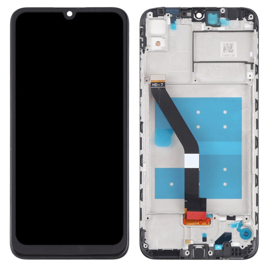 For Huawei Y6s (2019) Grade C LCD Screen and Digitizer Assembly + Frame Replacement Part (without Logo)