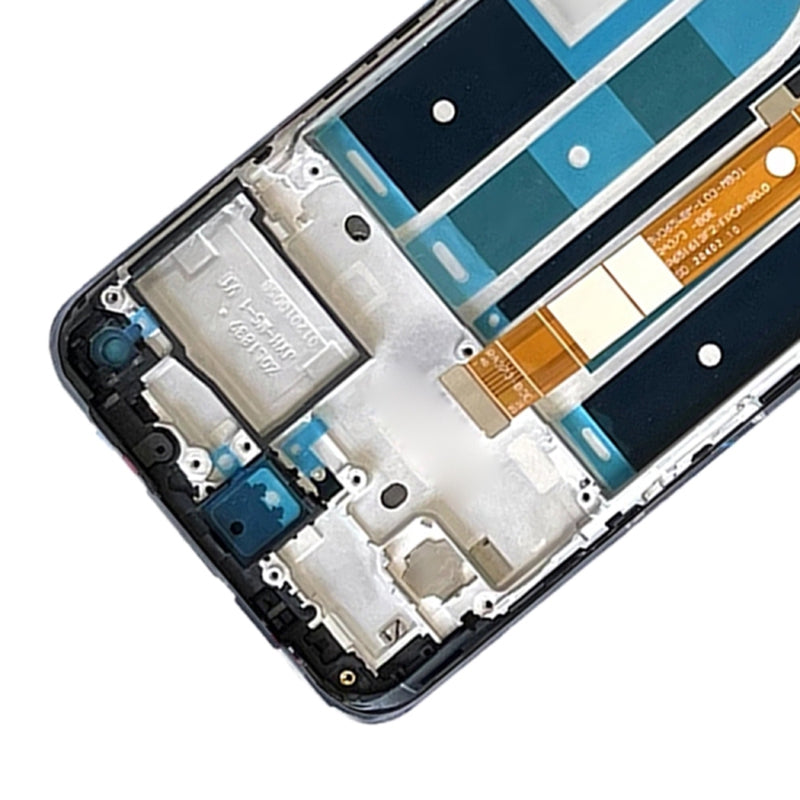 For OnePlus Nord N100 Grade C LCD Screen and Digitizer Assembly + Frame Replacement Part (without Logo)